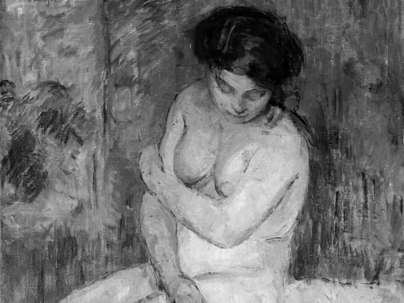 1878-Søren Onsager - Modella nuda - Galleria Nazionale di Danimarca